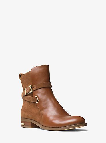 Arley Leather and Suede Ankle Boot 